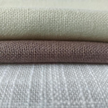 Manufacturer hot sell new curtain upholstery fabric with 100% polyester poly linen look CC2027BOOK CC2027-012,CC2027-013